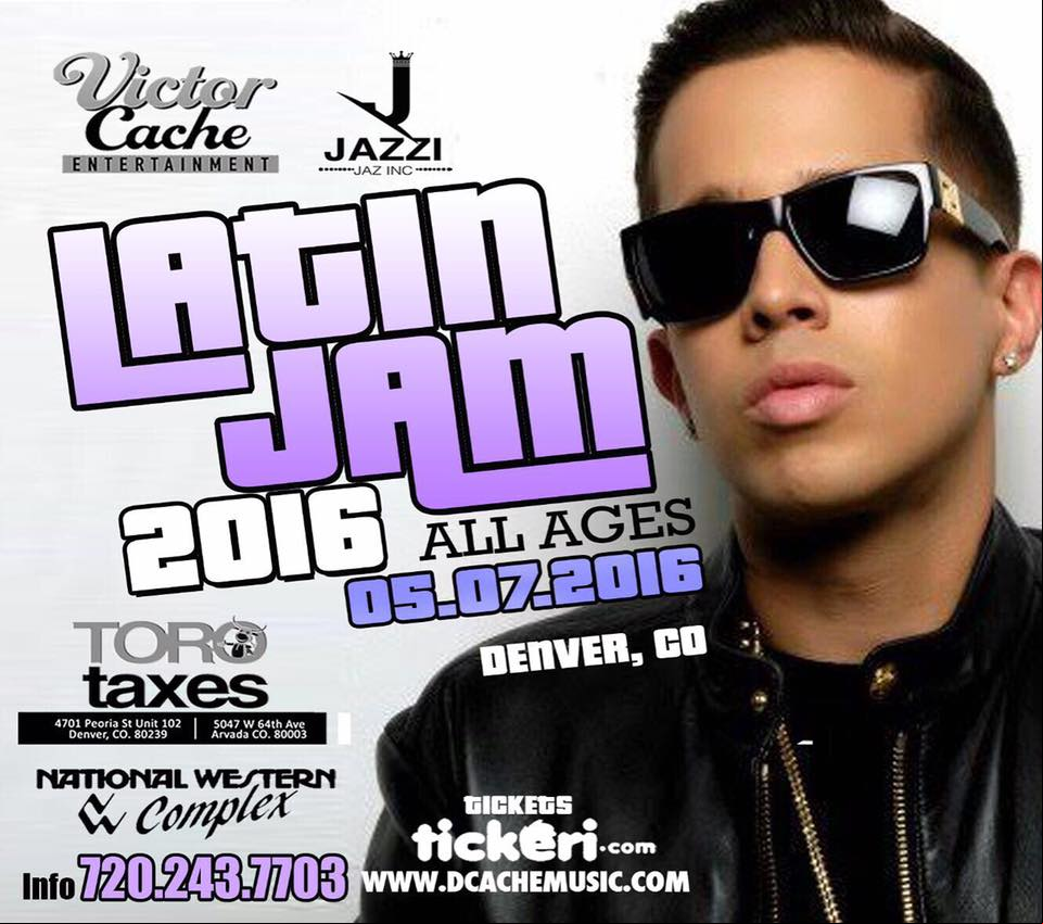 Concierto de De La Ghetto en Denver, Colorado, Estados Unidos, Sábado, 07 de mayo de 2016