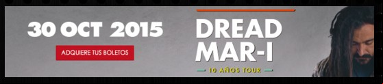 Concierto de Dread Mar I en el D.F 2015