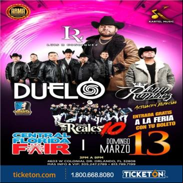 Concierto de Duelo en Orlando, Florida, Estados Unidos, Domingo, 13 de marzo de 2022