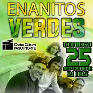 Concierto de Enanitos Verdes en Juárez, México, Domingo, 25 de septiembre de 2016