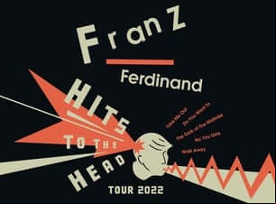 Concierto de Franz Ferdinand, Hits To The Head, en Estocolmo, Suecia, Lunes, 11 de abril de 2022