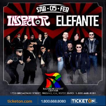 Concierto de Inspector en Fresno, California, Estados Unidos, Sábado, 05 de febrero de 2022