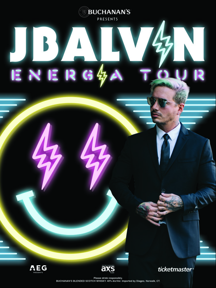 Concierto de J Balvin, Energía Tour, en Boston, MA, Estados Unidos, Viernes, 15 de septiembre de 2017