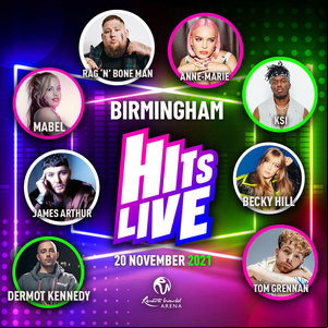 Concierto de Becky Hill en Birmingham, Inglaterra, Sábado, 20 de noviembre de 2021