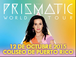Concierto de Katy Perry en San Juan, Puerto Rico, Viernes, 02 de octubre de 2015