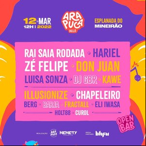 Concierto de Luísa Sonza en Belo Horizonte, Brasil, Sábado, 12 de marzo de 2022