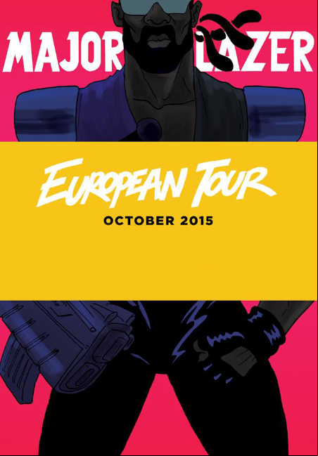 Concierto Major Lazer en Manchester 2015