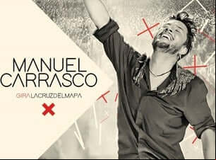 Concierto de Manuel Carrasco, Gira La Cruz Del Mapa, en Baeza, España, Viernes, 06 de mayo de 2022