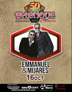 Concierto de Mijares en Guadalajara, Jalisco, México, Viernes, 16 de octubre de 2015