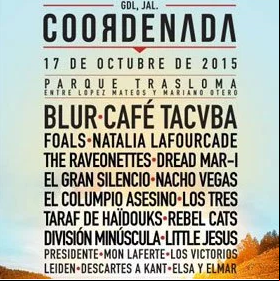 Festival de la Coordenada en Zapopan Jalisco 2015