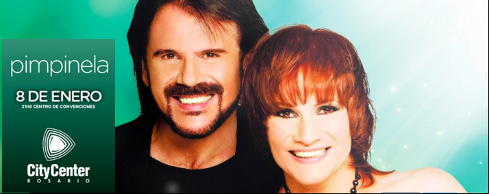 Concierto de Pimpinela en Rosario, Argentina, Viernes, 08 de enero de 2016
