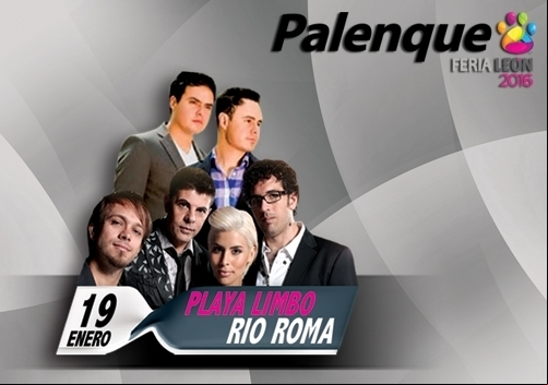 Concierto de Playa Limbo en Leon, Guanajuato, México, Viernes, 19 de febrero de 2016