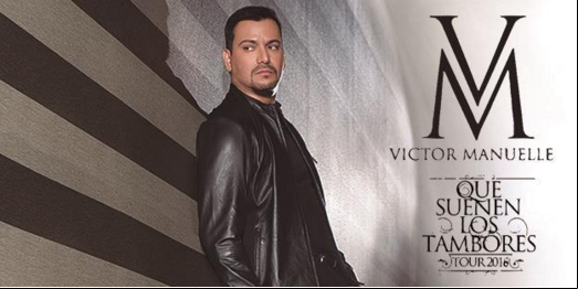 Concierto de Víctor Manuelle en Caracas, Venezuela, Sábado, 16 de abril de 2016