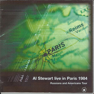 Álbum Live In Paris 1984 de Al Stewart