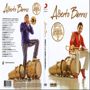 Álbum Tributo A La Cumbia Colombiana 2 (Dvd) de Alberto Barros