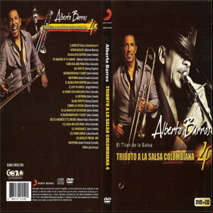 Álbum Tributo A La Salsa Colombiana 4 (Dvd) de Alberto Barros