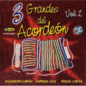 Álbum 3 Grandes del Acordeón de Alejo Durán