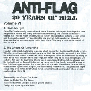 Álbum 20 Years Of Hell: Vol. VI de Anti-Flag