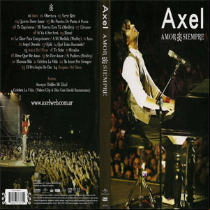 Álbum Amor Por Siempre (Dvd) de Axel Fernando