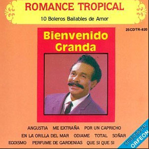 Álbum Romance Tropical de Bienvenido Granda