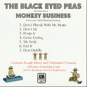 Álbum Selections from Monkey Business de Black Eyed Peas