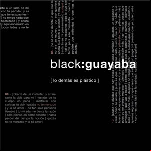 Álbum Lo Demás Es Plástico de Black Guayaba