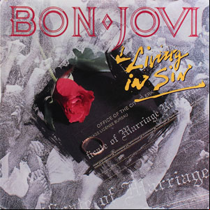 Álbum Living In Sin de Bon Jovi 