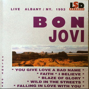 Álbum Live Albany / NY. 1993 Volume One de Bon Jovi 