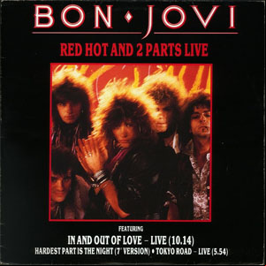 Álbum Red Hot And 2 Parts Live de Bon Jovi 