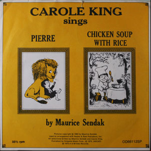 Álbum Pierre / Chicken Soup With Rice de Carole King