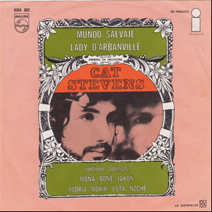 Álbum Mundo Salvaje de Cat Stevens