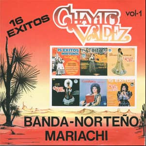 Álbum 16 Éxitos Banda Norteño Mariachi, Vol. 1 de Chayito Valdez
