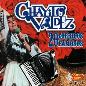 Álbum 20 Corridos Famosos de Chayito Valdez