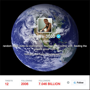 Álbum Random White Dude Be Everywhere de Diplo