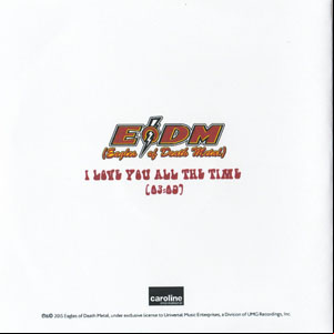 Álbum I Love You All The Time de Eagles Of Death Metal