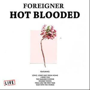 Álbum Hot Blooded (Live) de Foreigner