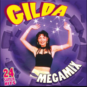 Álbum Mega Mix 24 Súper Hits de Gilda