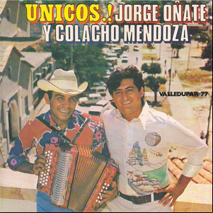 Álbum Únicos de Jorge Oñate