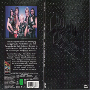 Álbum Live Vengeance '82 (Dvd) de Judas Priest