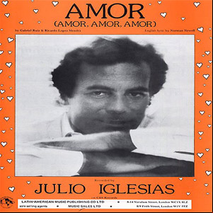 Álbum Amor Amor Amor de Julio Iglesias