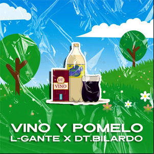 Álbum Vino y Pomelo de L-Gante