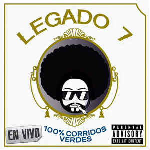 Álbum 100% Corridos Verdes (En Vivo) de Legado 7