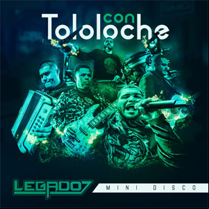 Álbum En Vivo Con Tololoche de Legado 7