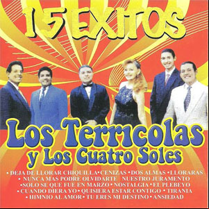 Álbum 15 Éxitos de Los Terrícolas y Los Cuatro Soles de Los Terricolas