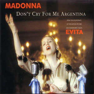 Álbum Dont Cry for Me Argentina  de Madonna