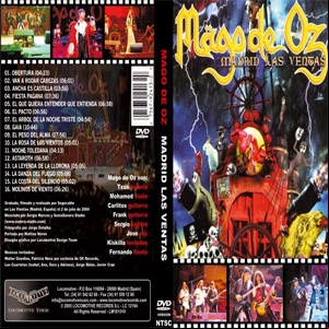 Álbum Madrid Las Ventas (Dvd) de Mago de Oz