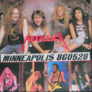 Álbum Minneapolis 860528 de Metallica