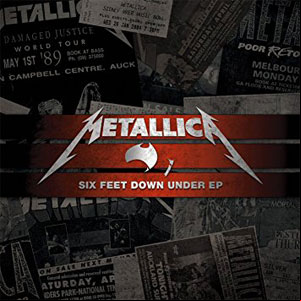Álbum Six Feet Down Under EP de Metallica