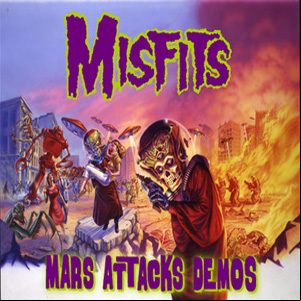Álbum Mars Attacks Demos de Misfits