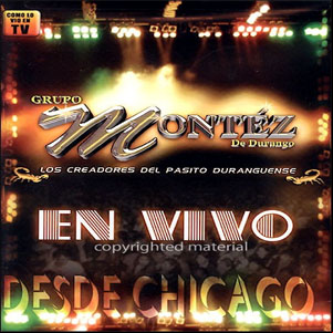 Álbum En Vivo de Montez de Durango